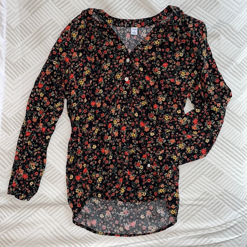 Floral long sleeve